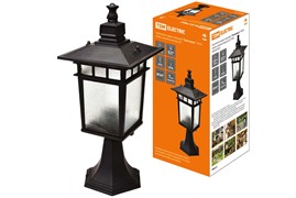 TDM Светильник садово-парковый "Тамплиеры" 100 Вт, стойка, шагрень/черный, Е27 SQ0330-0325
