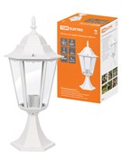 TDM Светильник 6100-24 садово-парковый шестигранник, 100Вт, стойка, белый SQ0330-0069