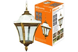 TDM Светильник садово-парковый "Глазурь" 60 Вт, подвес, прозрачное/бронза, Е27 SQ0330-0329