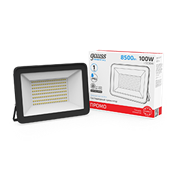 Gauss Elementary Прожектор светодиодный 100W 8500lm IP65 6500К ПРОМО G2 черный 1/16 613100100P