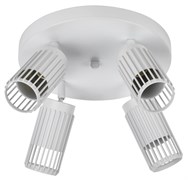 Светильник 4209 потолочный 4хGU10 белый IEK LT-UPB0-4209-GU10-4-K01