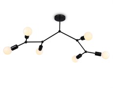 Ambrella Потолочный светильник в стиле лофт TR8036/6 BK черный E27*6 max 40W D670*590 TR8036