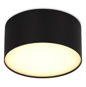 ST LUCE ST606.432.12 Светильник потолочный Черный LED 1*12W 3000K Ra>85  IP20 D120xH55 180-240V ST606.432.12