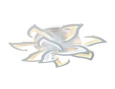 Ambrella Потолочный светодиодный светильник с пультом FA4473/7+3 WH белый 112W 3000+6400K/4200K/6400+3000K D850*120 (ПДУ ИК) FA4473