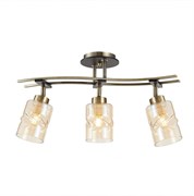 Citilux CL142134 Мерида Брон.Ст.+Венге Светильник потолочный CL142134