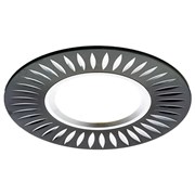 Ambrella Встраиваемый потолочный точечный светильник A507 BK/AL черный/алюминий A507 BK/AL