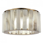 ST LUCE SL1516.302.06 Светильник потолочный Бронза, Прозрачный/Белый алебастр E14 6*40W SL1516.302.06