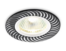 Ambrella Встраиваемый потолочный точечный светильник A720 BK/AL сатин/черный A720 BK/AL