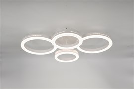 Светильник потолочный светодиодный Rivoli Juniper 6187-702 LED 75 Вт 3000-6000К белый с пультом Б0068478