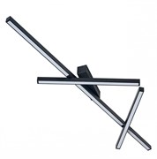 Odeon Light 4367/50CL HIGHTECH ODL23 145 черный/металл/акрил Потолочный св-к IP20 LED 70W 3500Лм 3000K TAO 4367/50CL