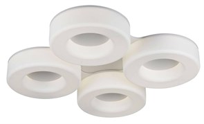 ST Luce SL886.552.04 Светильник потолочный белый/ LED 4*24W 4100K SL886.552.04