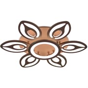 Ambrella Потолочный светодиодный светильник с пультом FA463/6+1 CF кофе 97W D650*120 (ПДУ РАДИО 2.4) FA463