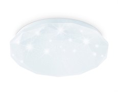 Ambrella Потолочный светодиодный светильник FZ1016 WH белый 16W 6400K D230*55 (Без ПДУ) FZ1016