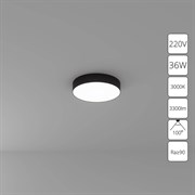 Arte Lamp A7335PL-1BK СВЕТИЛЬНИК ПОТОЛОЧНЫЙ FADO 300мм 35Вт 2800Лм 3000К A7335PL-1BK