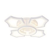 Ambrella Потолочный светодиодный светильник с пультом FA575/4+1 WH белый 106W 620*620*120 (ПДУ РАДИО 2.4G) FA575
