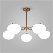 Eurosvet 30190/5 / потолочный светильник / латунь a065712