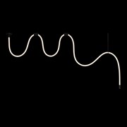 LOFT IT 10388B Black Потолочный светильник Thread, шт 10388B Black