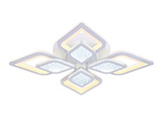 Ambrella Потолочный светодиодный светильник с пультом FA4285/4+4 WH белый 3000K/4200K/6400K 82W 610*610*90 (ПДУ РАДИО 2.4G) FA4285