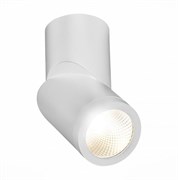 ST LUCE  ST650.542.10 Светильник потолочный Белый LED 1*10W 4000K 800Lm Ra>90 38о IP44 D60xH175 165-265V ST650.542.10