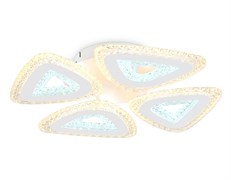 Ambrella Светильник потолочный светодиодный с пультом FA4019/4 WH белый 82W 3000K+6400K/4200K/6400K+3000K D420*85 (ПДУ ИК) FA4019