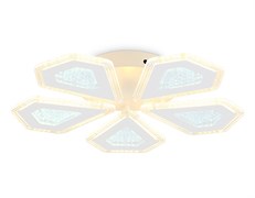 Ambrella Светильник потолочный светодиодный с пультом FA4030/5 WH белый 96W 3000K+6400K/4200K/6400K+3000K D470*80 (ПДУ ИК) FA4030