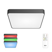 Citilux CL724K70G1 Купер Черный Светильник потолочный с RGB CL724K70G1