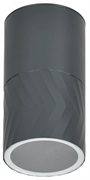 LIGHTING Светильник уличный 5110 потолочный под лампу GU10 IP65 серый IEK LT-UPU0-5110-GU10-1-K03 pe796724
