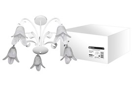 TDM Люстра НCБ-12-04-5х40 «Адель» белый 5х40Вт E14 SQ0370-0018