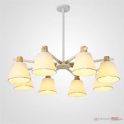 ImperiumLoft Потолочная люстра на штанге NATURA A WHITE 8 177988-26