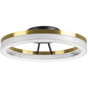 Lightstar 736040 Люстра ROTONDA 21W LED 1053LM 180G ЧЕРНЫЙ/ЛАТУНЬ 3000K 736040