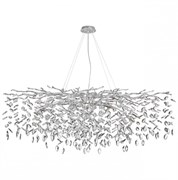 Odeon Light 4970/14 HALL ODL24 523 матов.серебристый/алюмин./хрусталь Люстра G9 14*40W DELICA 4970/14