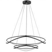Lightstar 736527 Люстра ROTONDA 115W LED 5736LM 120G ЧЕРНЫЙ 3000-6000K 736527