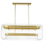 ST LUCE  SL1228.203.08 Люстра подвесная Золотистый/Прозрачный E14 6*40W SL1228.203.08