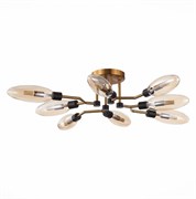 ST Luce SL1174.302.08 Люстра потолочная Латунь/Коньячный G9 8*3W SL1174.302.08