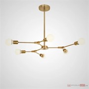 ImperiumLoft Люстра на штанге LATE D86 Gold 101722-26