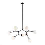 ST LUCE  SL1506.403.08 Люстра подвесная Черный/Белый E14 8*40W SL1506.403.08