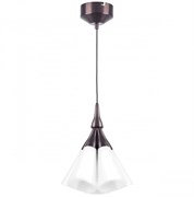 Lightstar 757150 Люстра CONE 5х10W (led) E14 КОФЕЙНЫЙ/БЕЛЫЙ 757150