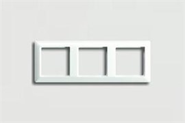 Рамка тройная, для горизонтального/вертикального монтажа Jung AS 500 Белый as583ww