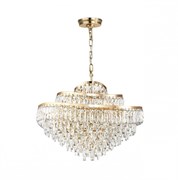 Odeon Light 5073/14 HALL (В 2-Х КОРОБКАХ) ODL24 505 золото/прозрачный/металл/хрусталь Люстра E14 14*40W WAYTA 5073/14