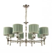 ST Luce SL1121.103.08 Люстра подвесная Никель/Оливковый E14 8*40W SL1121.103.08