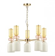 Lumion 4589/5 MODERNI LN22 127 золотой Люстра E27 5*40W 220V GILLIAN 4589/5