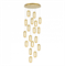 ST LUCE SL6506.203.18 Светильник подвесной Золотистый/Золотистый, Прозрачный LED 18*9W 3000K SL6506.203.18 - фото 100225