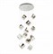 ST LUCE  SL1182.103.12 Светильник подвесной Хром/Прозрачный, Хром G9 12*5W SL1182.103.12 - фото 100266