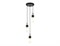 Ambrella Светильник подвесной LH55102/3 BK/FR/TI черный/белый матовый/янтарь E14*3 max 40W D220*1200 LH55102 - фото 100351 Ambrella Светильник подвесной LH55102/3 BK/FR/TI черный/белый матовый/янтарь E14*3 max 40W D220*1200 LH55102 - фото 100351