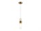 Ambrella Светильник подвесной LH55111 BS/FR/TI латунь/белый матовый/янтарь E14 max 40W D55*1500 LH55111 - фото 100413 Ambrella Светильник подвесной LH55111 BS/FR/TI латунь/белый матовый/янтарь E14 max 40W D55*1500 LH55111 - фото 100413
