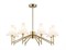 Ambrella Светильник подвесной LH57135/8 BS/FR латунь/белый матовый E14/8 max 40W D800*650 LH57135 - фото 100493 Ambrella Светильник подвесной LH57135/8 BS/FR латунь/белый матовый E14/8 max 40W D800*650 LH57135 - фото 100493