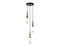 Ambrella Светильник подвесной LH55252/3 BK/BS/CL черный/латунь/прозрачный E14*3 max 40W D230*1200 LH55252 - фото 100495 Ambrella Светильник подвесной LH55252/3 BK/BS/CL черный/латунь/прозрачный E14*3 max 40W D230*1200 LH55252 - фото 100495