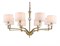 Ambrella Светильник подвесной LH71133/8 BS/WH латунь/белый E14/8 max 40W D840*880 LH71133 - фото 100607 Ambrella Светильник подвесной LH71133/8 BS/WH латунь/белый E14/8 max 40W D840*880 LH71133 - фото 100607