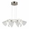 ST LUCE SL6235.103.20 Светильник подвесной Никель/Прозрачный LED 1*20W 4000K SL6235.103.20 - фото 100795 ST LUCE SL6235.103.20 Светильник подвесной Никель/Прозрачный LED 1*20W 4000K SL6235.103.20 - фото 100795