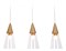 Ambrella Подвесной светильник TR3669/3 BS/CL латунь/прозрачный E14/3 max 40W 590*120*850 TR3669 - фото 100893 Ambrella Подвесной светильник TR3669/3 BS/CL латунь/прозрачный E14/3 max 40W 590*120*850 TR3669 - фото 100893